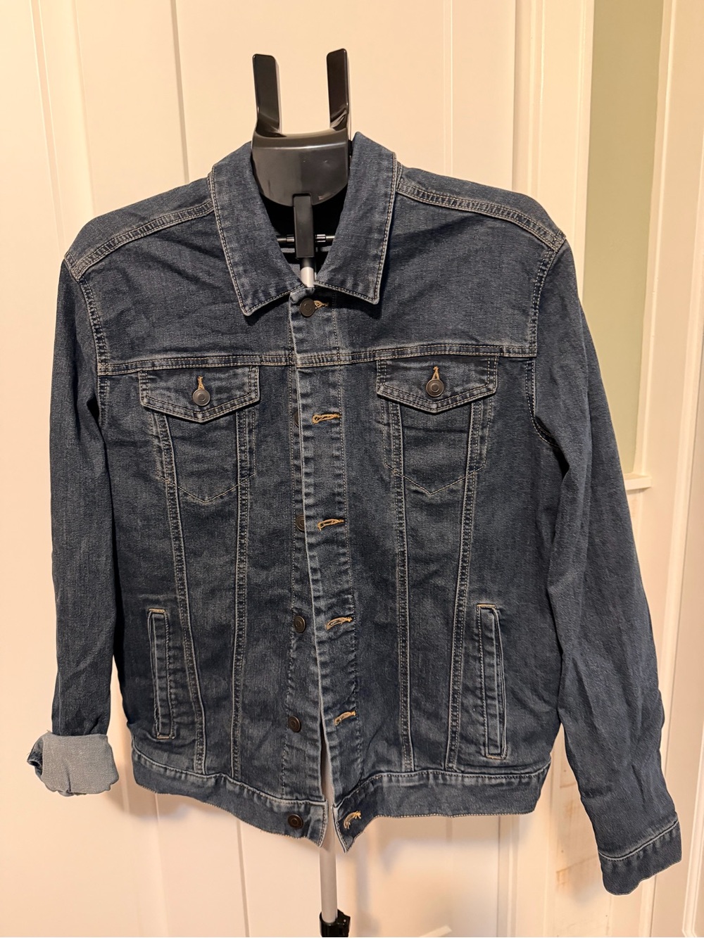 George Men's Dark Blue Denim Jacket